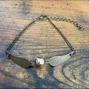 Harry Potter Golden Snitch Bracelet